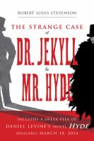 The Strange Case of Dr. Jekyll and Mr. Hyde cover