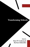Transforming Schools cover