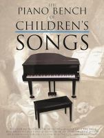 Piano Bench of Children's Songs cover