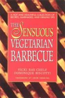 The Sensuous Vegetarian Barbecue cover