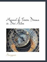 Manuel de Sousa Drama in Drei Acten cover