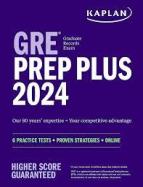 GRE Prep Plus 2024 : 6 Practice Tests + Proven Strategies + Online cover