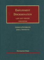 Employment Discrimination Law+Theory cover