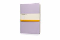 Cahier Journal Extra Large Pastel Ruled (Set Of 3) : Cha21 cover