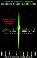 Alien Resurrection Scriptbook cover