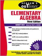 Theory and Problems of Elementary Algebra cover