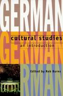 German Cultural Studies An Introduction cover