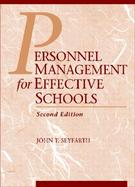 Personnel Management for Effective Schools cover