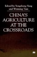 China's Agriculture at the Crossroads cover