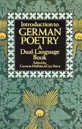 Introduction to German Poetry cover