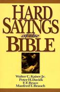 Hard Sayings of the Bible cover