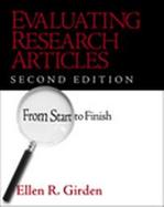Evaluating Research Articles From Start to Finish cover