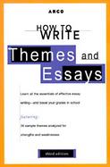 Arco How to Write Themes & Essays cover