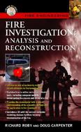 Fire Investigation: Analysis and Reconstruction with CDROM cover