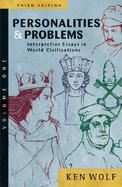 Personalities and Problems Interpretive Essays in World Civilizations (volume1) cover