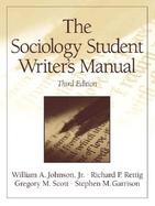 Sociology Student Writer's Manual, The cover