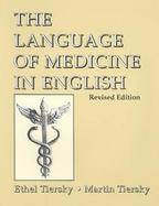 The Language of Medicine in English cover