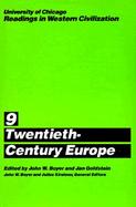 Twentieth-Century Europe (Volume 9) cover
