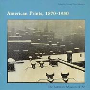 American Prints, 1870-1950 cover
