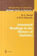 Annotated Readings in the History of Statistics cover