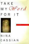 Take My Word for It Poems cover
