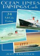 Ocean Liners Paintings Cards 24 Full-Color Paintings cover