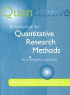 Introduction to Quantitative Research Methods An Investigative Approach cover