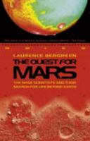 THE QUEST FOR MARS: NASA SCIENTISTS AND THEIR SEARCH FOR LIFE BEYOND EARTH cover