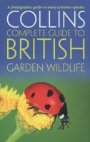 British Garden Wildlife : Every Common Species cover