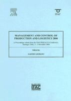 Management And Control of Production And Logistics 2004 cover