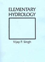 Elementary Hydrology cover