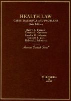 Health Law Cases, Materials and Problems cover