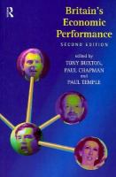Britain's Economic Performance cover