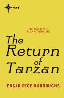 The Return of Tarzan cover