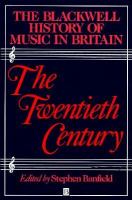 The Blackwell History of Music in Britain: Vo cover