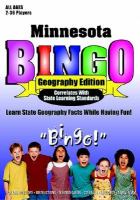 Minnesota Bingo Geography Edition cover