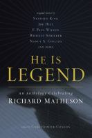 He Is Legend cover