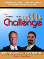The Company Culture Challenge cover