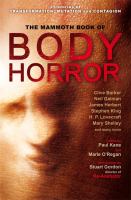 The Mammoth Book of Body Horror cover