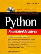 Python Annotated Achives with CDROM cover