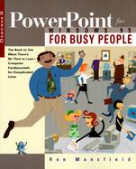 PowerPoint for Windows 95 for Busy People cover