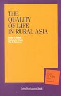 The Quality of Life in Rural Asia cover