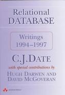 Relational Database Writings, 1994-1997 cover