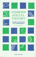 Modern Social Theory From Parsons to Habermas cover