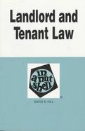 Landlord and Tenant Law in a Nutshell cover