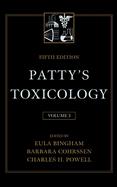 Patty's Toxicology (volume3) cover