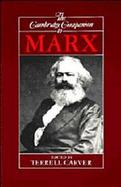 The Cambridge Companion to Marx cover