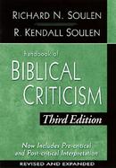 Handbook of Biblical Criticism cover