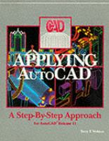 Applying Autocad Release II A Step-By-Step Approach cover