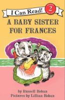 A Baby Sister for Frances cover